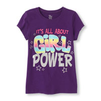 girl power graphic tee