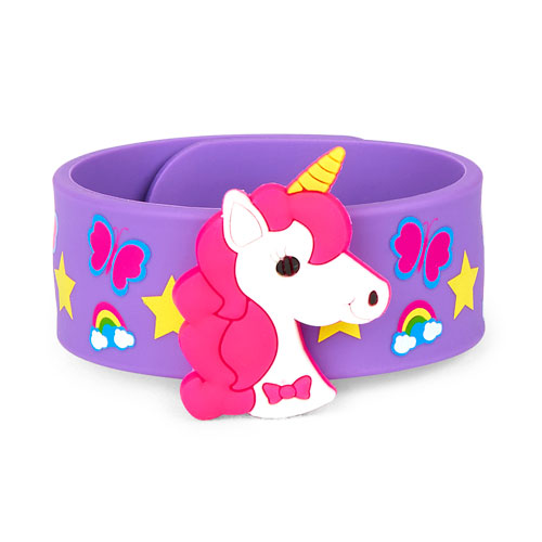 plush unicorn slap bracelet