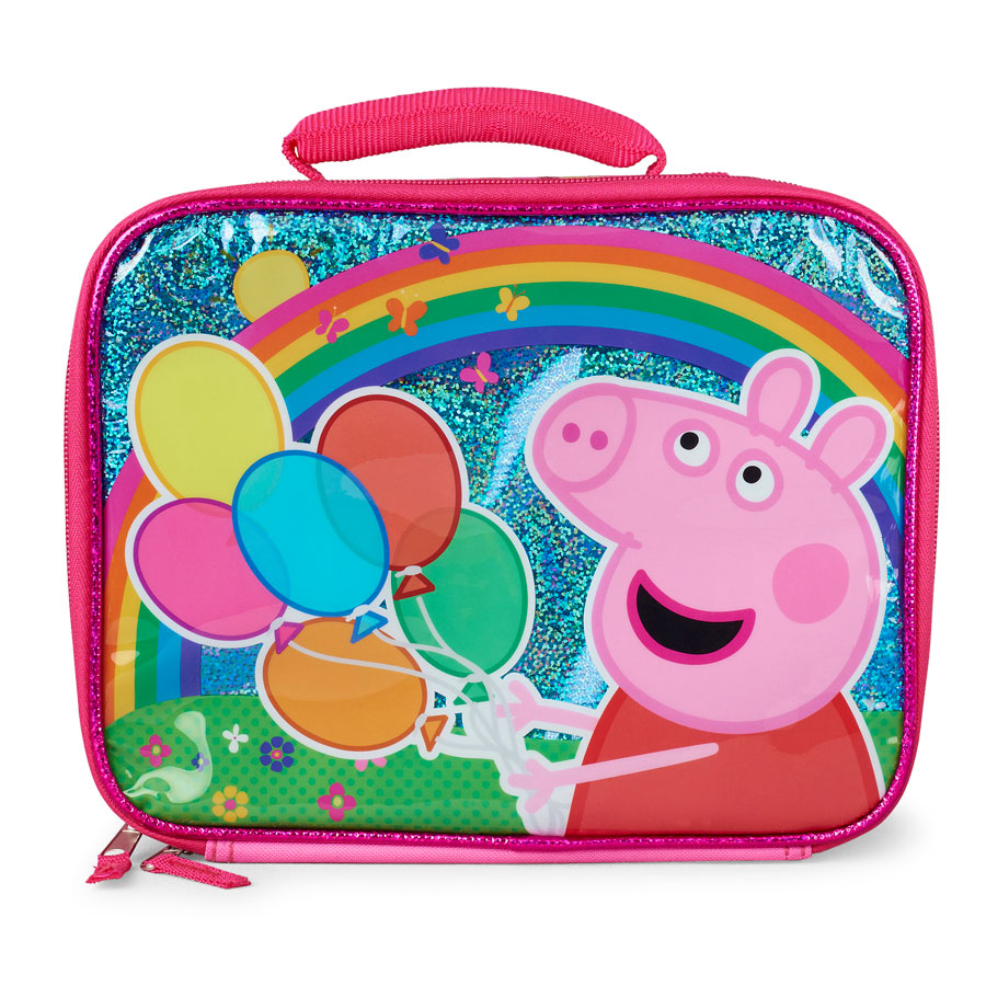 peppa pig school bag and lunch box