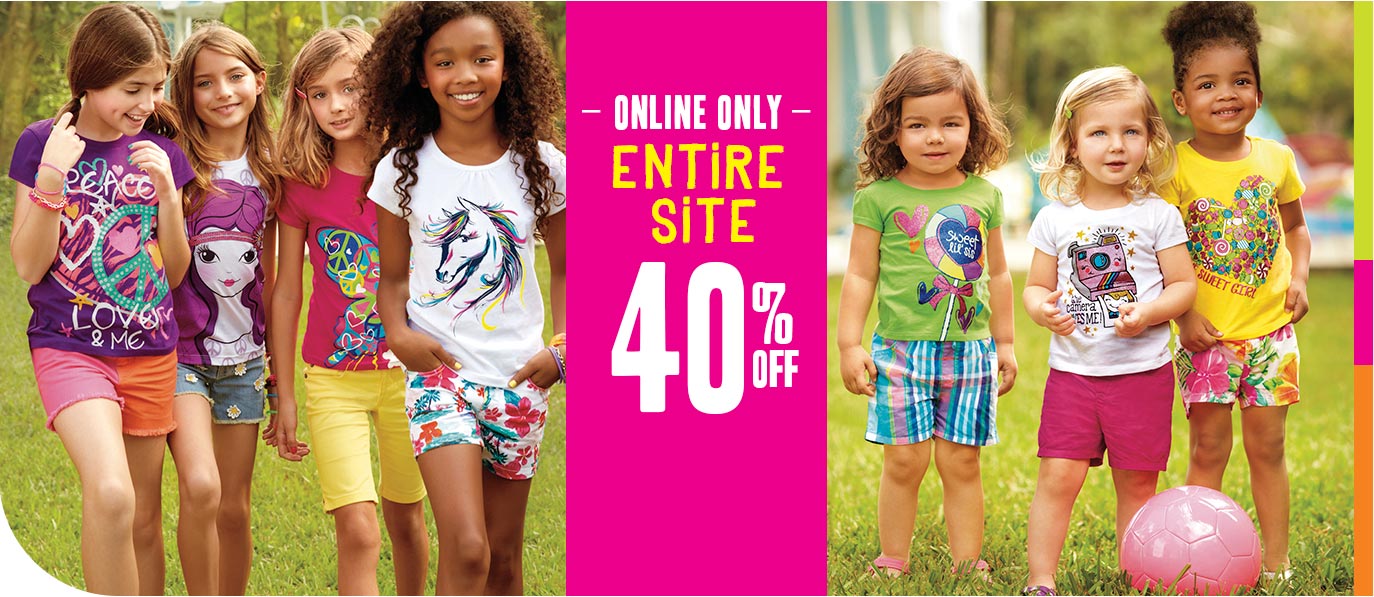 Online Only - Entire Site 40% Off