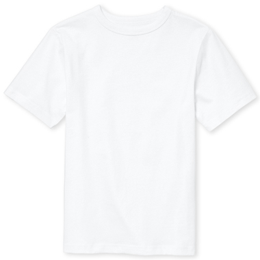 Boys Short Sleeve Basic Tee