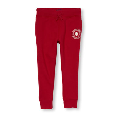 Boys Active Sporty Graphic Jogger Pants