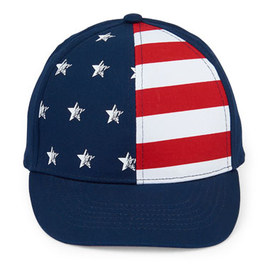 Toddler Boys Americana Flag Baseball Cap