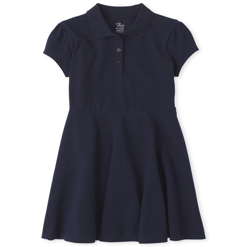 Girls Uniform Short Sleeve Polo Dress | The Children's Place