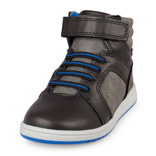 Toddler Boys Colorblock Hi-Top Jet Sneaker