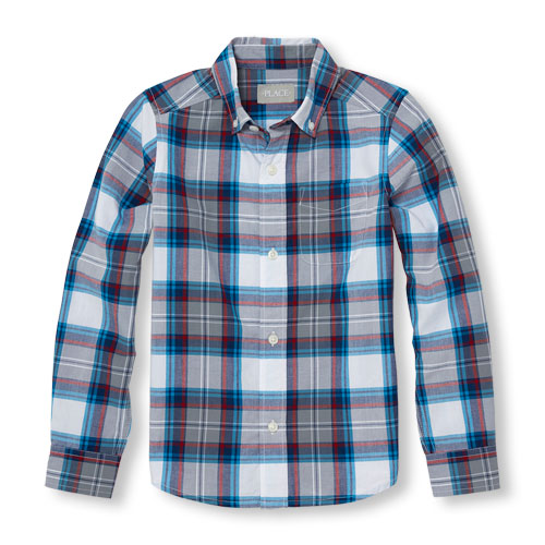 Boy Collared Dress Shirts| The Children's Place CA | $10 Off*
