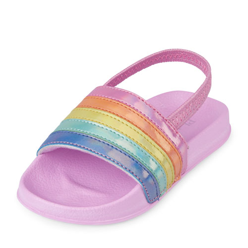 children's place rainbow sandals