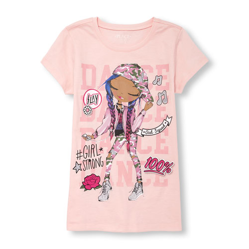 Girls Graphic Tees | The Children's Place | Free Shipping*