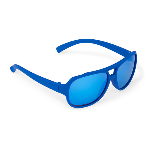 

Baby Boys Toddler Boys Rubberized Aviator Sunglasses - Blue - The Children's Place