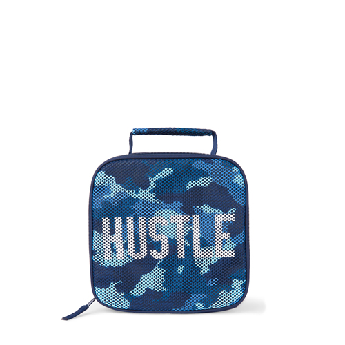 

Boys Boys 'Hustle' Camo Mesh Lunch Box - Blue - The Children's Place