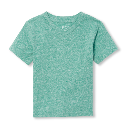 

s Baby And Toddler Boys V-Neck Top - Green - The Children's Place