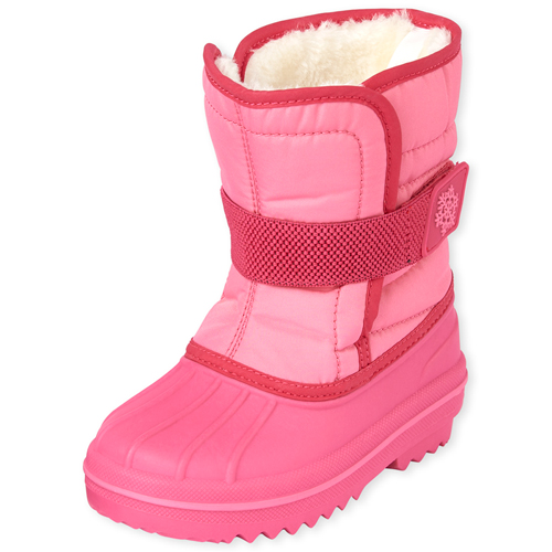 

s Toddler Snow Boots - Pink - The Children's Place