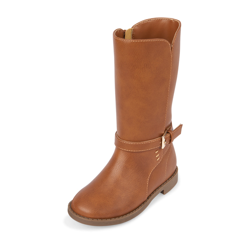 

s Toddler Tall Boots - Tan - The Children's Place