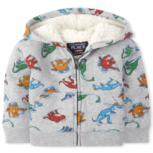 children's place sherpa hoodie