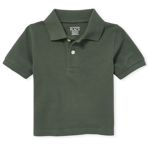 

s Baby And Toddler Boys Pique Polo - Green - The Children's Place