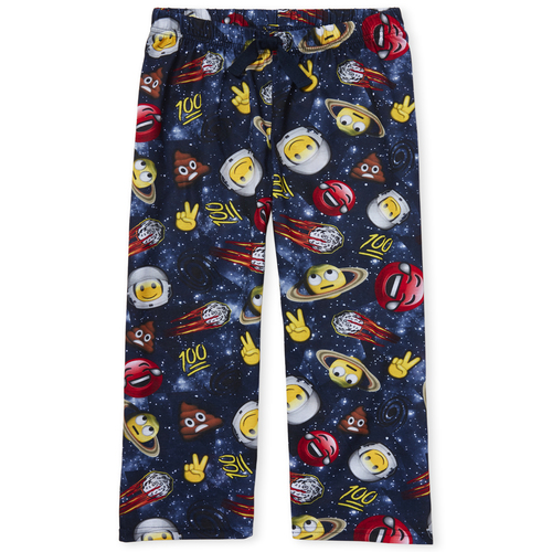 

s Boys Space Emoji Pajama Pants - Blue - The Children's Place