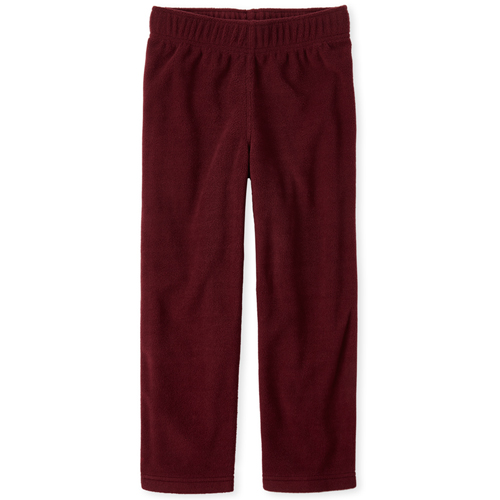 

s Boys Glacier Fleece Pants - Red - The Children's Place