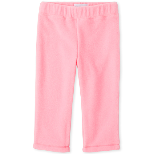 

Baby Girls Toddler Glacier Fleece Pants - Pink - The Children's Place