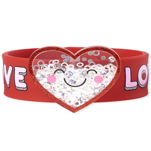 

Girls Shakey Love Slap Bracelet - Multi - The Children's Place