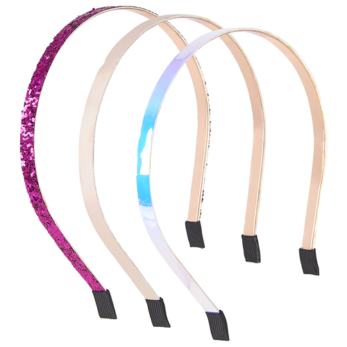 

Girls Metal Headband 3-Pack - Pink - The Children's Place