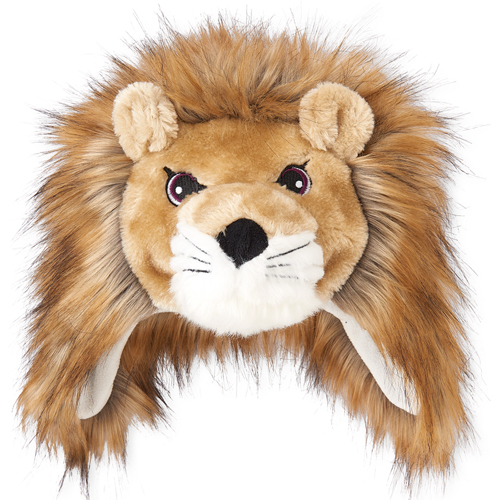 

Baby Boys Toddler Boys Lion Faux Fur Hat - Brown - The Children's Place