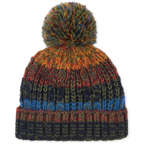 

Boys Boys Marled Cable Knit Pom Pom Beanie - Multi Hat - The Children's Place