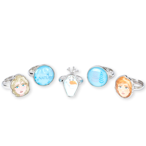 

Girls Disney Frozen 2 Adjustable Ring 5-Pack - Multi - The Children's Place