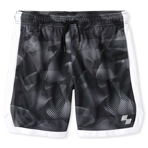 

Boys Boys Mix And Match Print Performance Basketball Shorts - Gray - The Children's Place