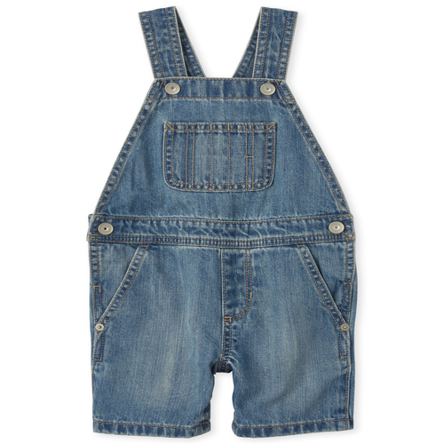 

s Baby And Toddler Boys Denim Shortalls - The Children's Place