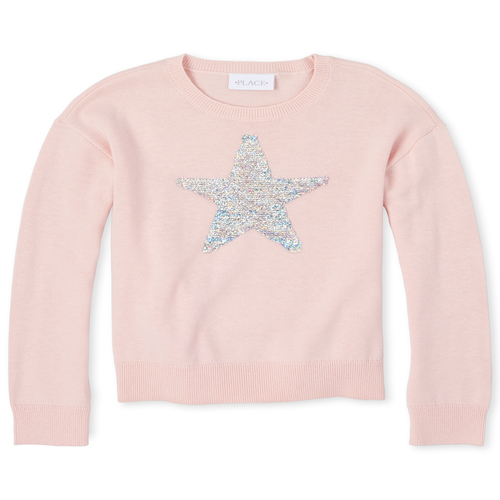 girls flip sequin sweatshirt