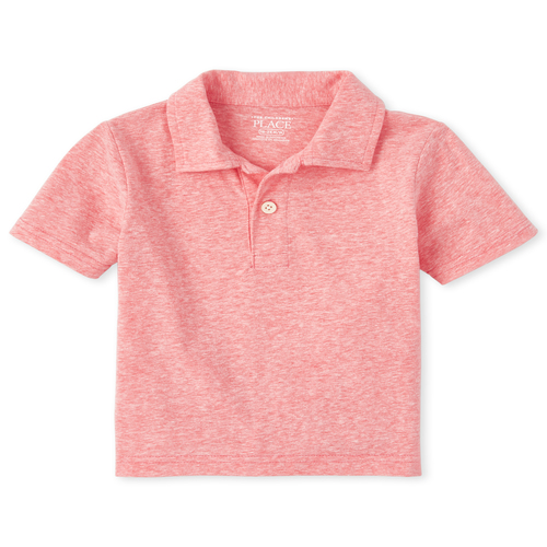 

s Baby And Toddler Boys Jersey Polo - Pink - The Children's Place