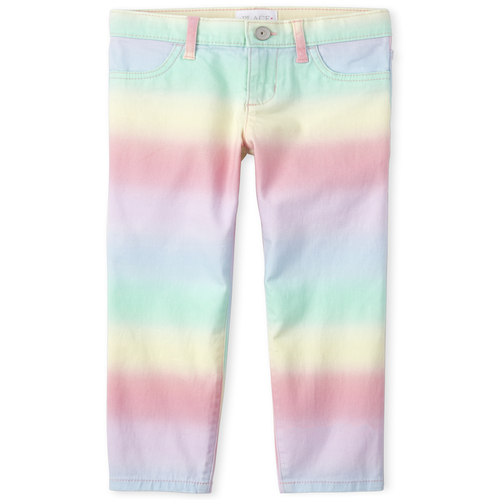 

Girls Rainbow Ombre Jeggings - Pink - The Children's Place