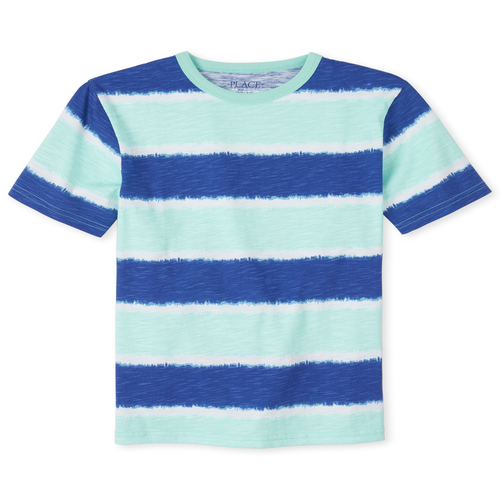 

Boys Boys Striped Top - Green - The Children's Place