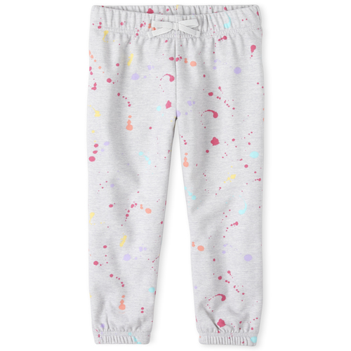 

Girls Active French Terry Sweatpants - Gray - The Children's Place