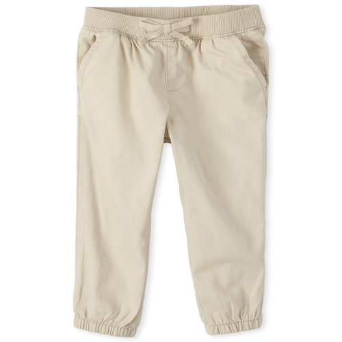 

Baby Girls Baby And Toddler Pull On Beach Pants - Brown - The Children's Place