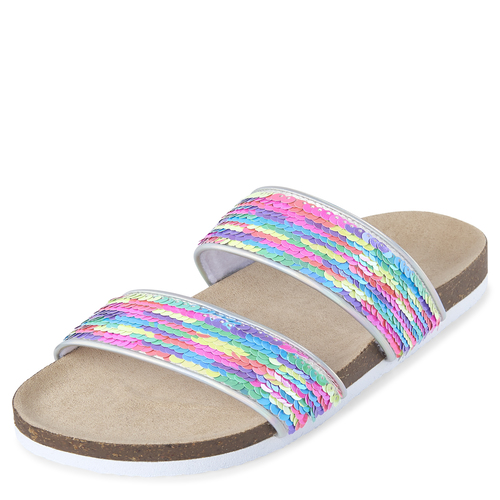 children's place rainbow sandals