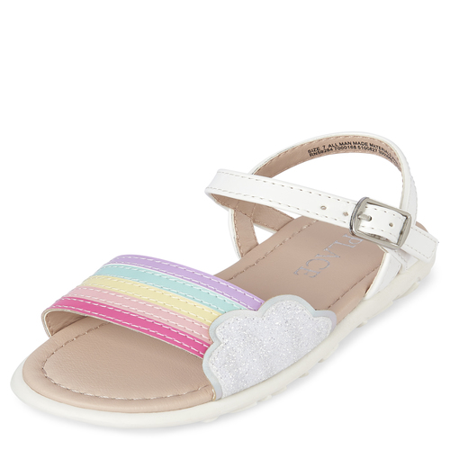 children's place rainbow sandals