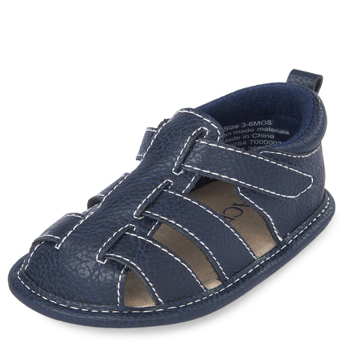 

Newborn Baby Boys Sandals - Blue - The Children's Place