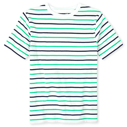 

Boys Boys Striped Top - White - The Children's Place