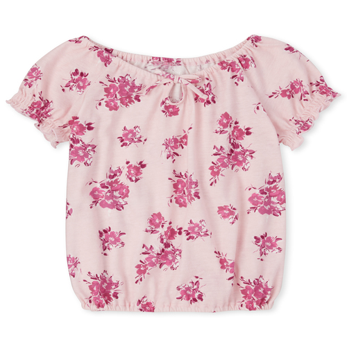 

Girls Mix And Match Cut Out Top - Pink - The Children's Place