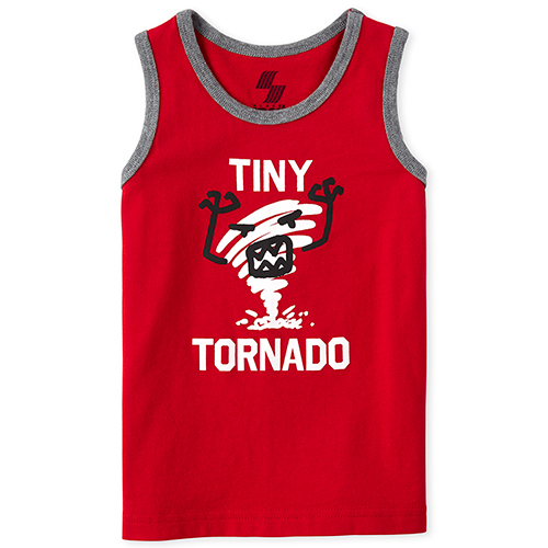 

s Baby And Toddler Boys Mix And Match Graphic Tank Top - Red - The Children's Place