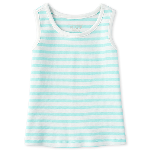 

s Baby And Toddler Striped Tank Top - Blue - The Children's Place