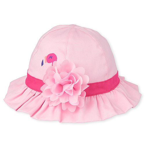 

Newborn Baby Flamingo Ruffle Bucket Hat - Multi - The Children's Place