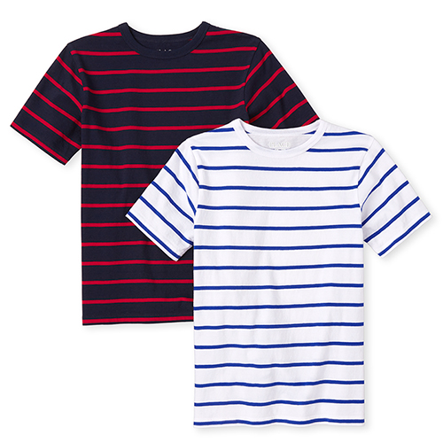 

Boys Boys Striped Top 2-Pack - Blue - The Children's Place