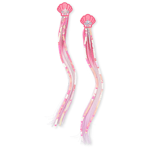 

Girls Seashell Hair Extension Clip 2-Pack - Pink - The Children's Place