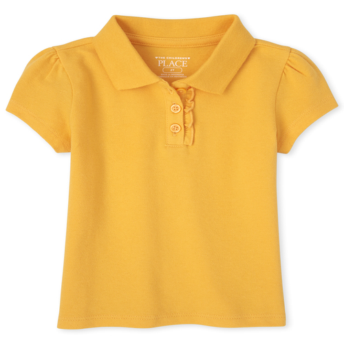 

s Toddler Uniform Pique Polo - Yellow - The Children's Place