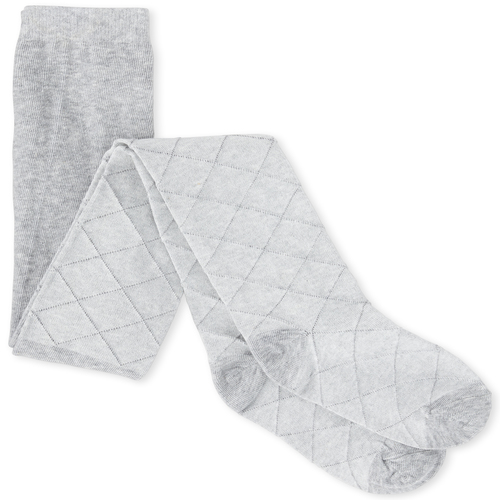 

s Diamond Pointelle Tights - Gray - The Children's Place