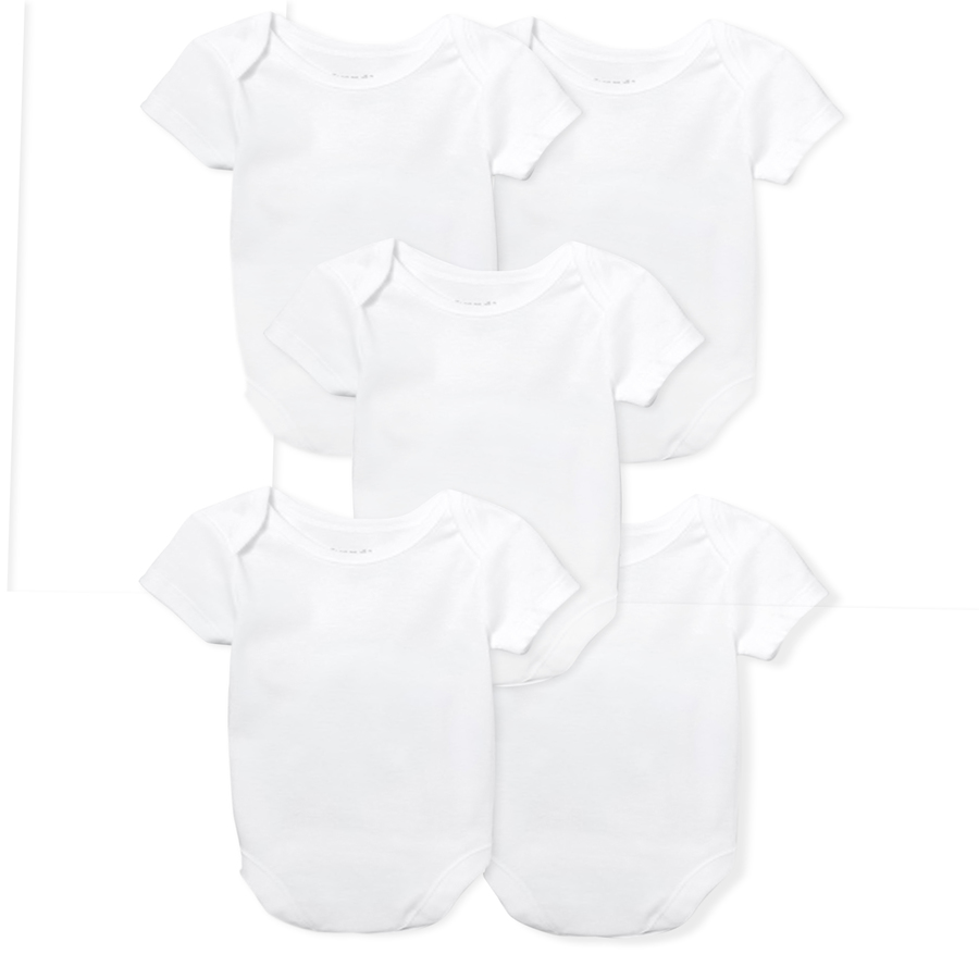 Unisex Baby Short Sleeve Bodysuit 5-Pack | The Children's Place