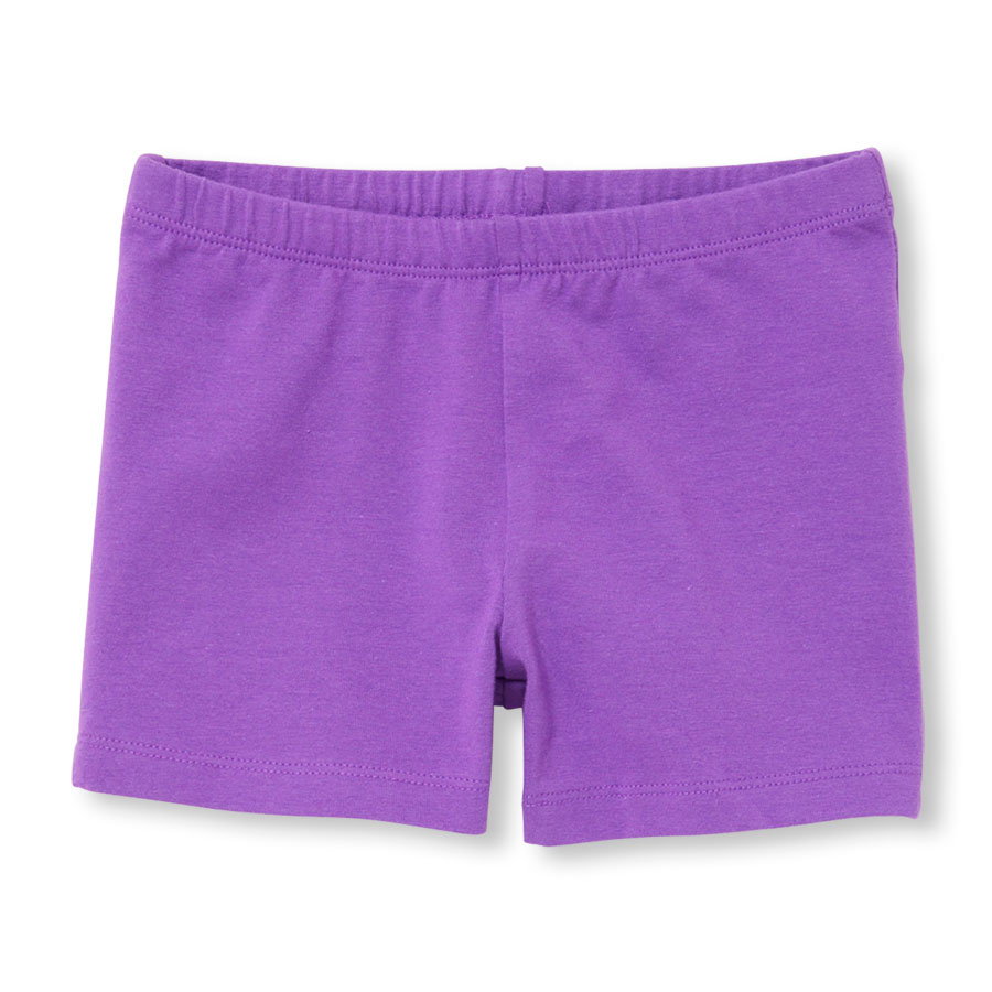 Girls Solid Knit Cartwheel Shorts | The Children's Place
