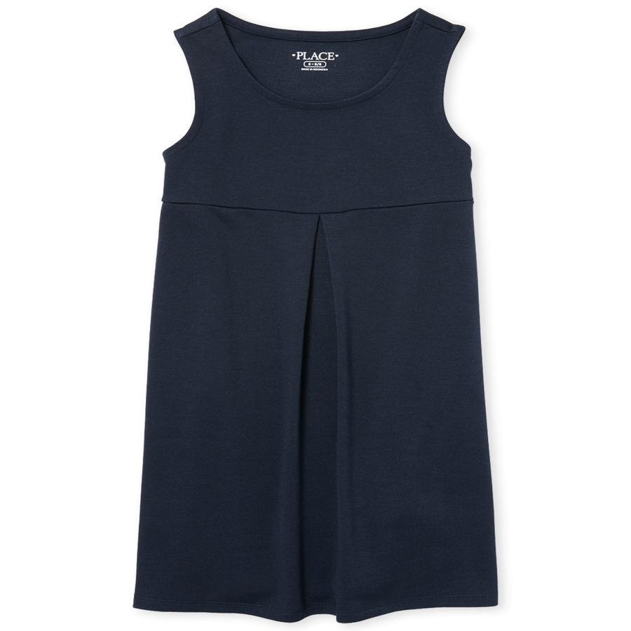 Girls Uniform Sleeveless Knit Jumper | The Children's Place